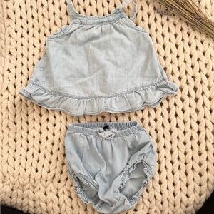 Gap Baby Denim Summer Outfit